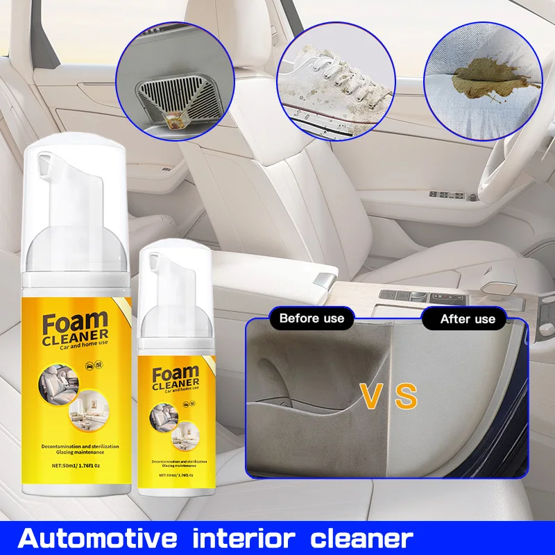 Screen Cleaner Spray - Multi-purpose Foam Cleaner Cleaning Agent Automoive