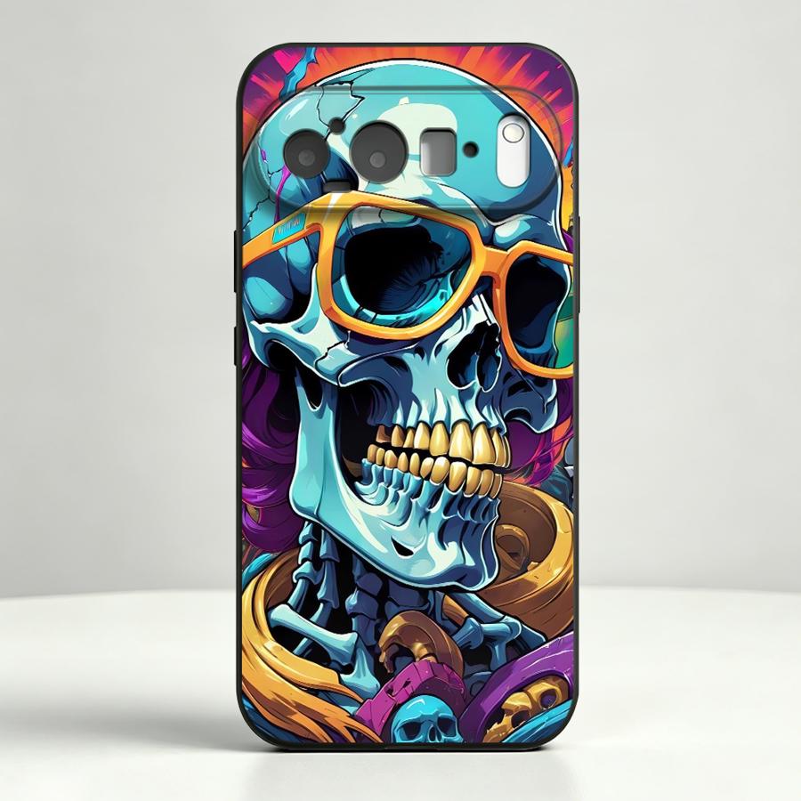 Neon Pop Art Skull Case for Go - Google Pixel 8A review and price