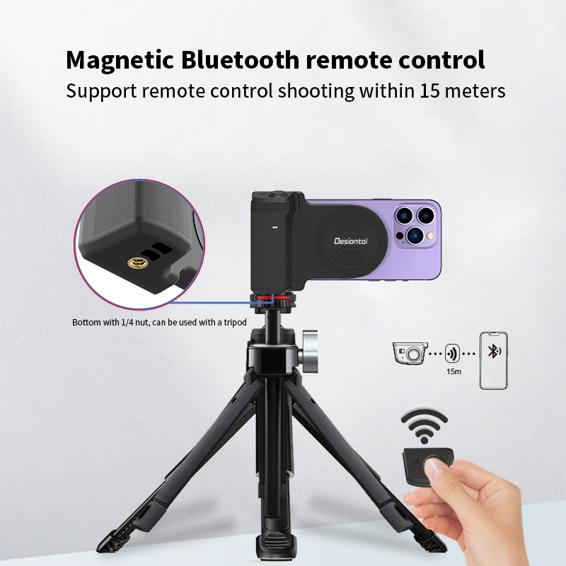 Magnetic Phone Camera Grip Han - Phone Accessories Video review and price