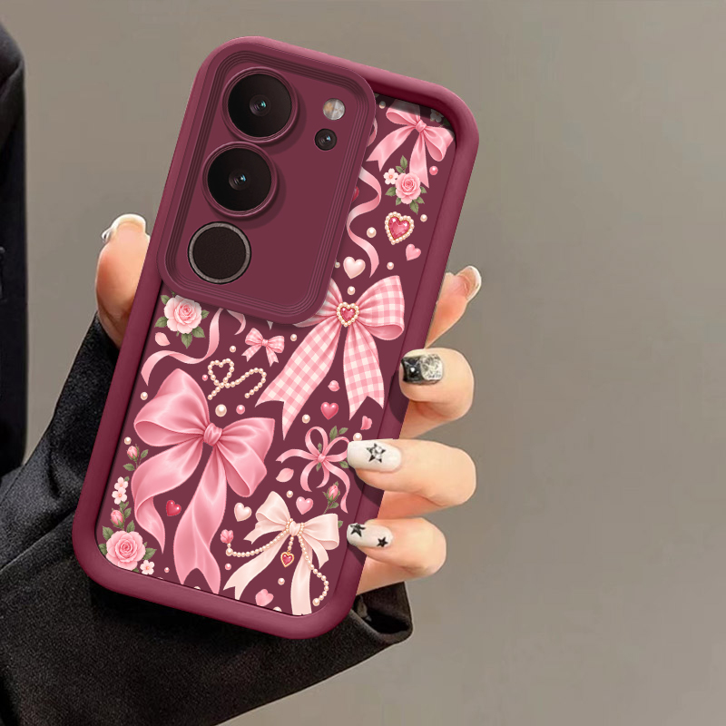 Bowknot Floral Design Phone Ca - Vivo X200 review and price