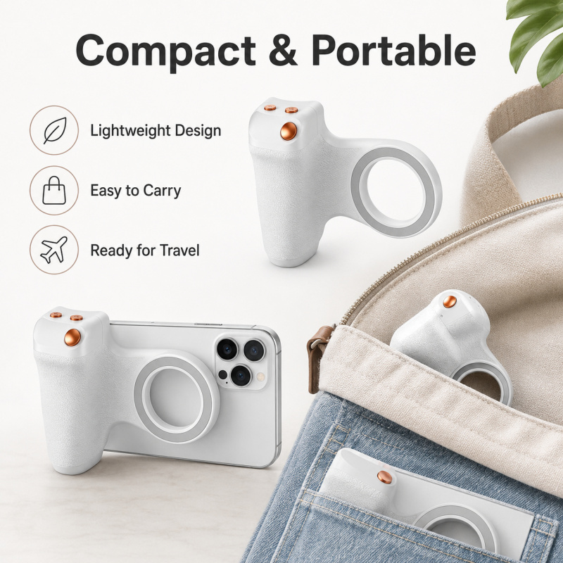 KM06 Magnetic Smartphone Camer - Phone Accessories Video review and price