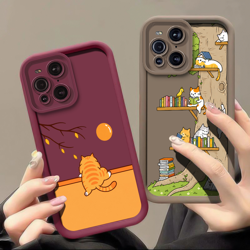 Cartoon Animal Cat Phone Case  - Oppo Find X8 review and price