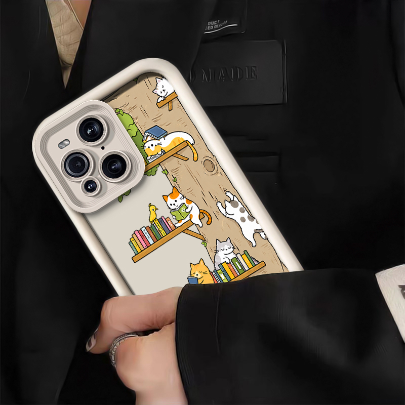 Cartoon Animal Cat Phone Case  - Oppo Find X8 review and price